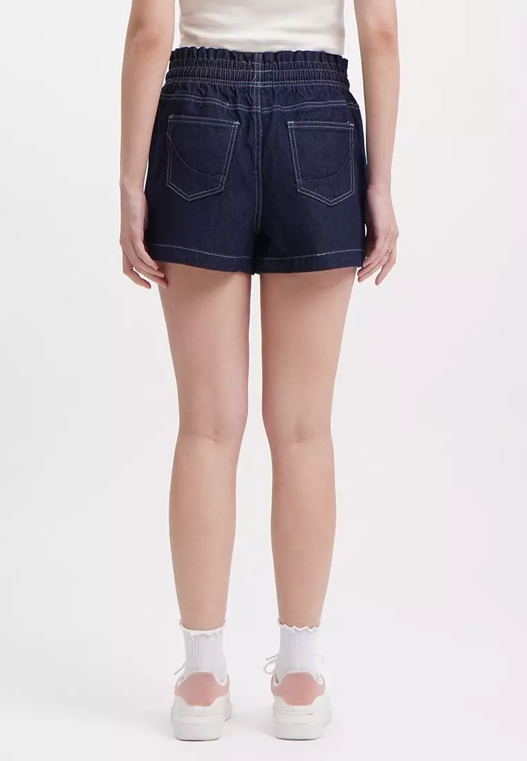 Buy Penshoppe Paperbag Denim Shorts 2024 Online ZALORA Philippines