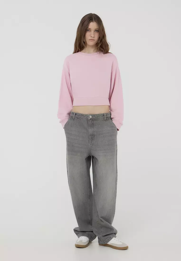 Woman Sweatshirt Crop