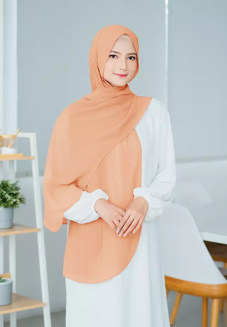 HIJAB INSTAN SAFFA - DUSTY ORANGE