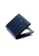 Crudo Leather Craft blue Lucidato Compact Wallet - Saffiano Blue 00763ACF46FAA7GS_2