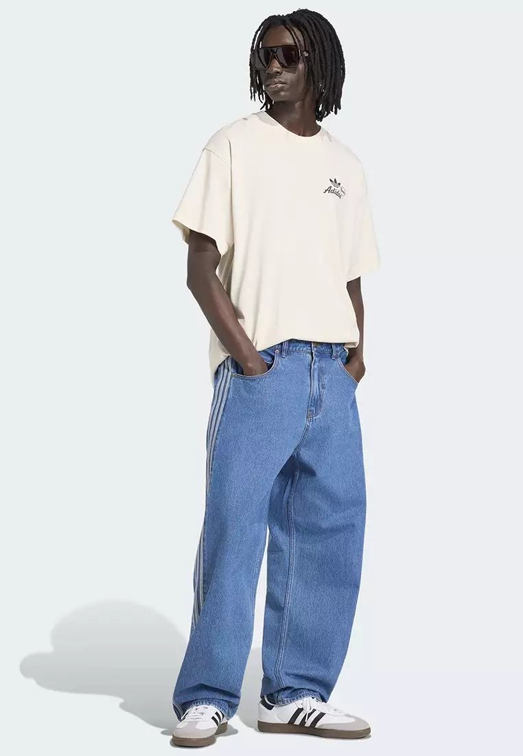 Lifestyle Vintage Records Graphic T-shirt Men White KW7990