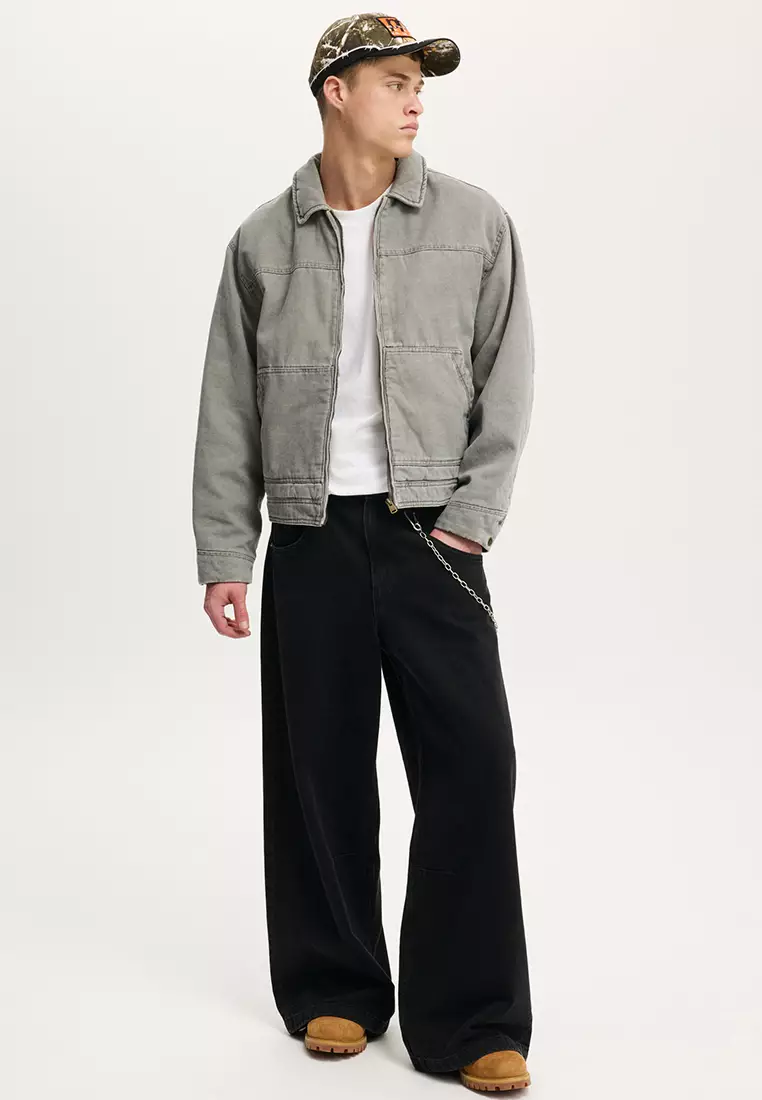 Cropped Worker Jacket