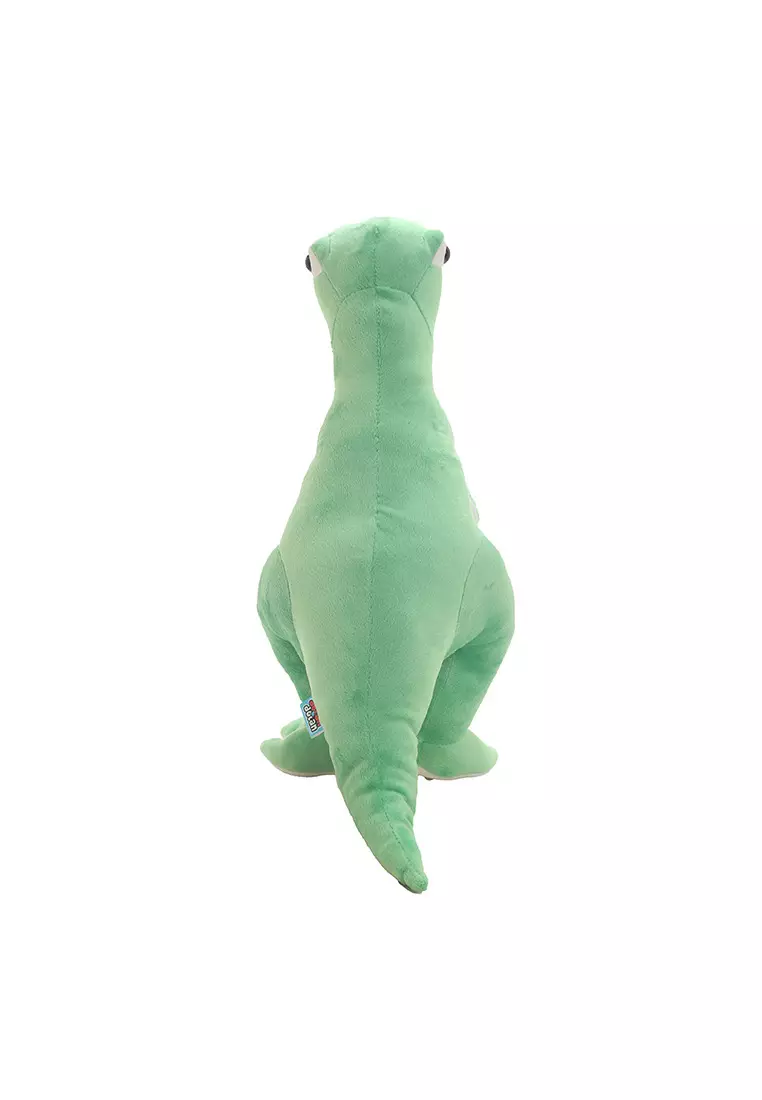 Boneka Binatang Animal Plush Dinosaurus T-Rex Hijau 15x36 cm