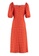 Trendyol red Plus Size Polka Dot Dress 5C25CAABEC00D4GS_6