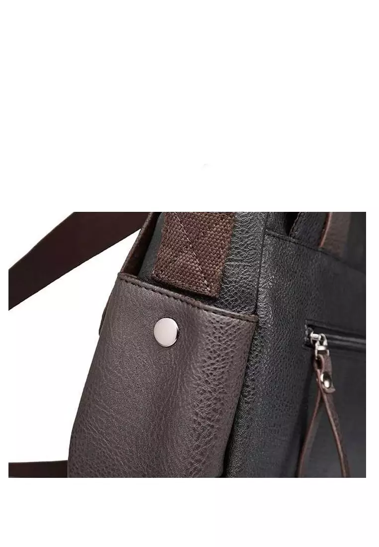 ETONWEAG Tas Selempang Pria Messenger Bag Material PU Leather UI98 ORIGINAL