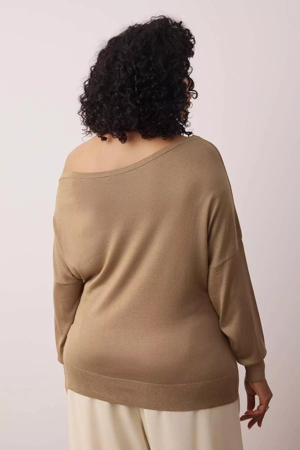 Mink Boat Neck Knitwear Sweater Tbbaw24An00041