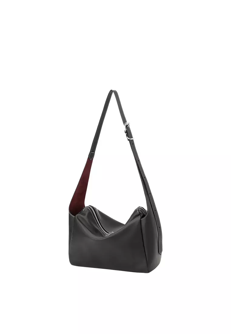 Petrichor Pockets 單肩袋 - 黑