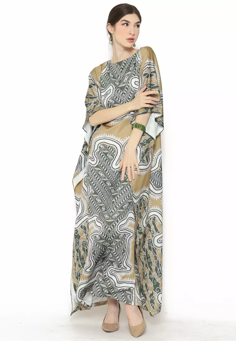 Kanzi Exclusive Short Sleeve Batik Kaftan