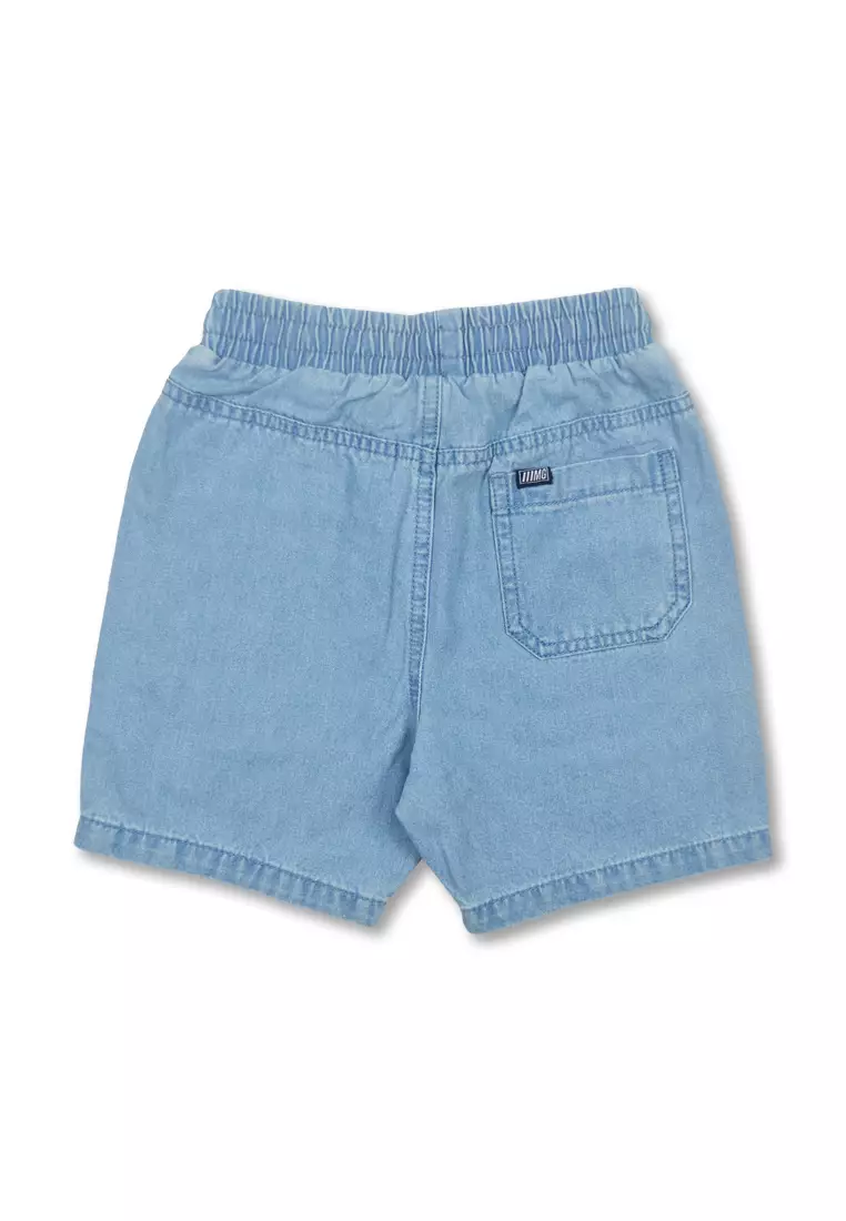 Buy Moose Gear Boys Denim Jogger Short with Embro Details 2024 Online ...