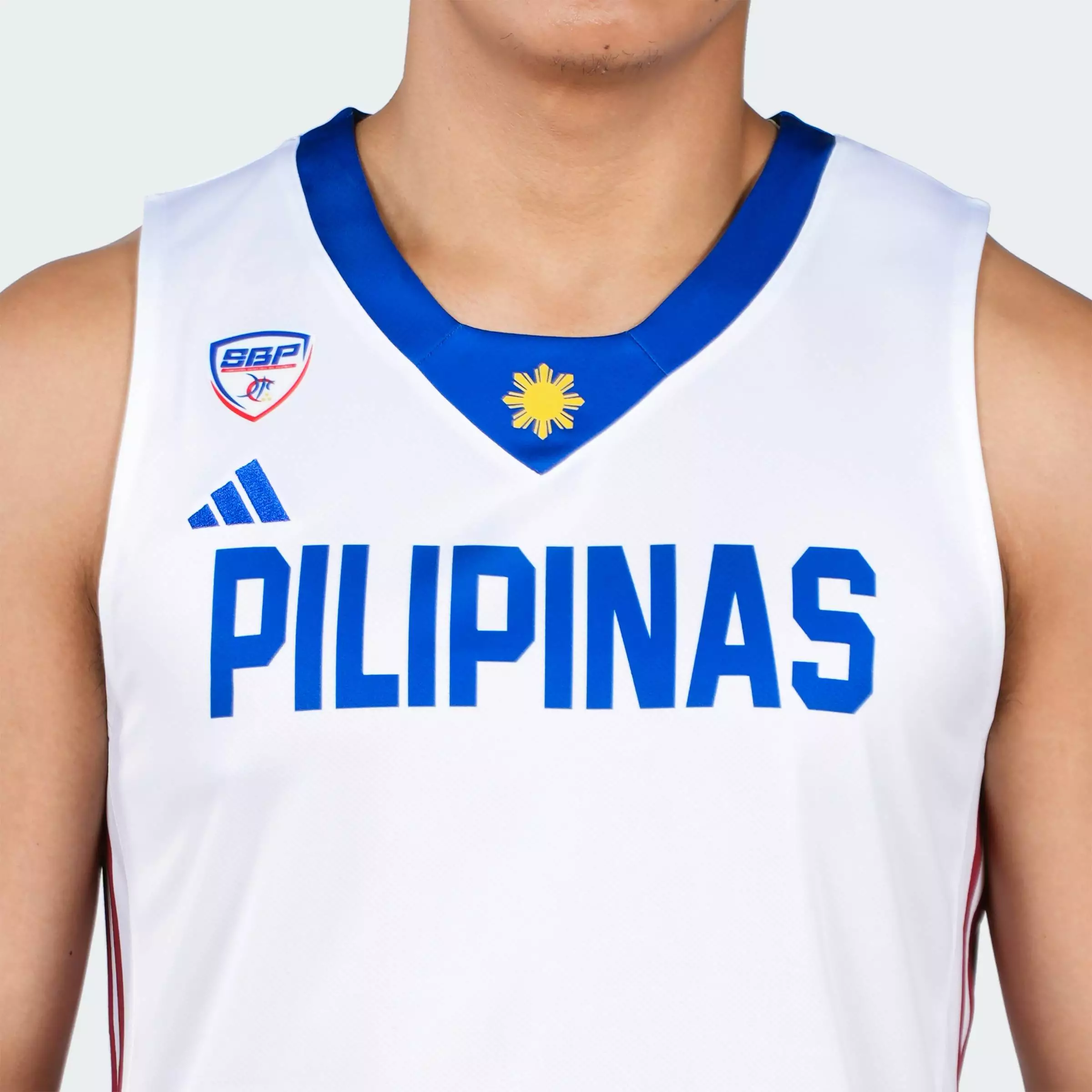Basketball Gilas Authentic Jersey Men White KL6604