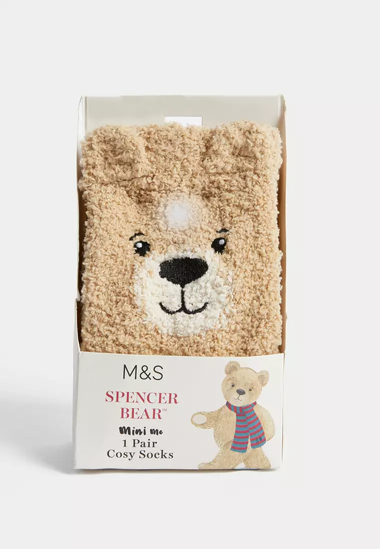 M & s cheap slipper socks