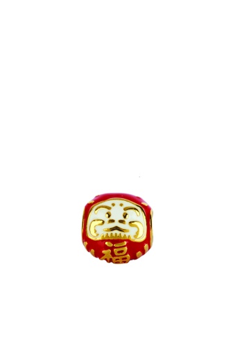 TOMEI gold [TOMEI Online Exclusive] Daruma Doll Charm, Yellow Gold 916 (TM-YG0852P-EC) (2.84G) A0B30AC5AE8AF2GS_1