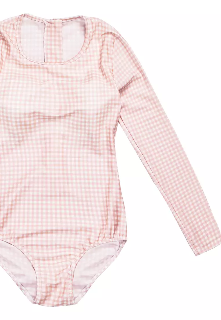 Gingham Women Diving