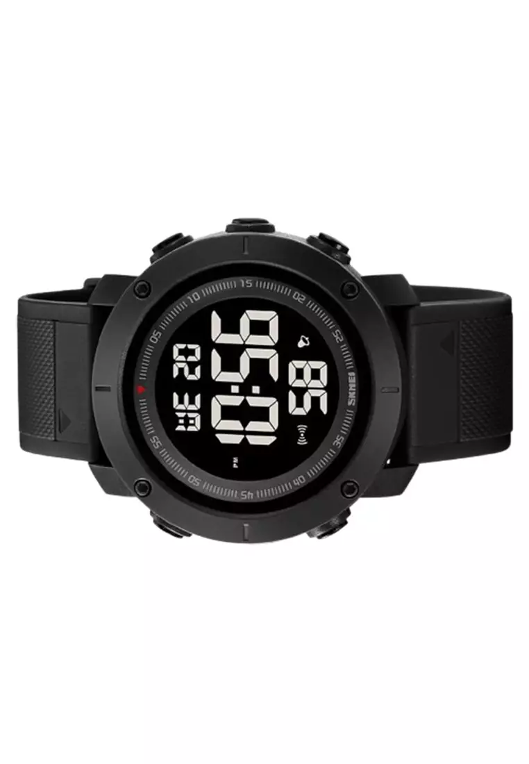 Jam Tangan Pria Digital 2122 LED Water Resist ORIGINAL - Black