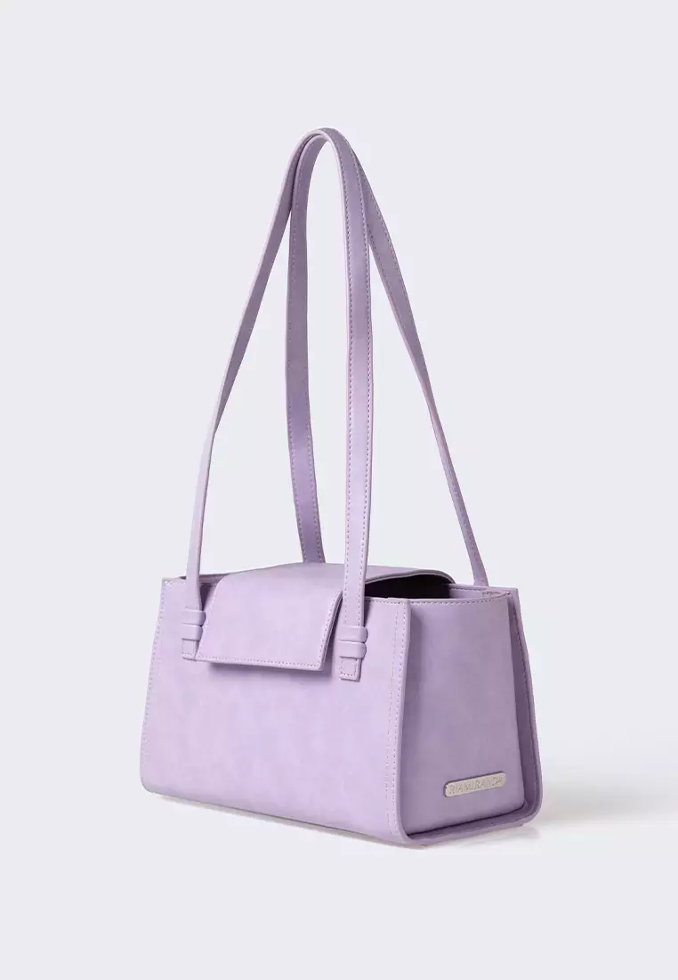Ria Miranda Lavender Nina Small Box Bag