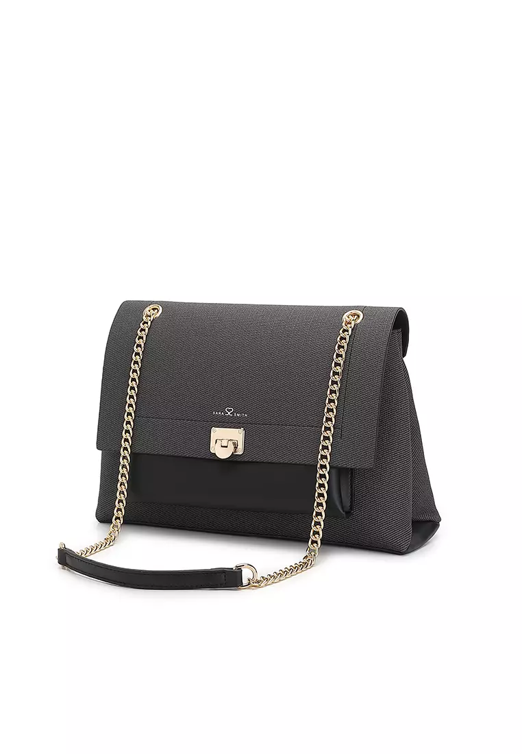 Women's Sling Bag / Crossbody Bag / Shoulder Bag (Tas Selempang Wanita / Tas Bahu Wanita) - Hitam