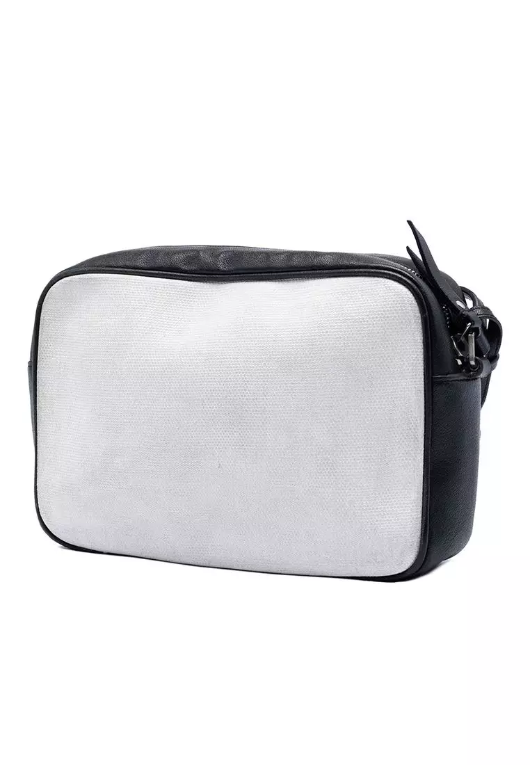 Pre-Loved Saint Laurent Canvas Monogram Lou Camera Bag