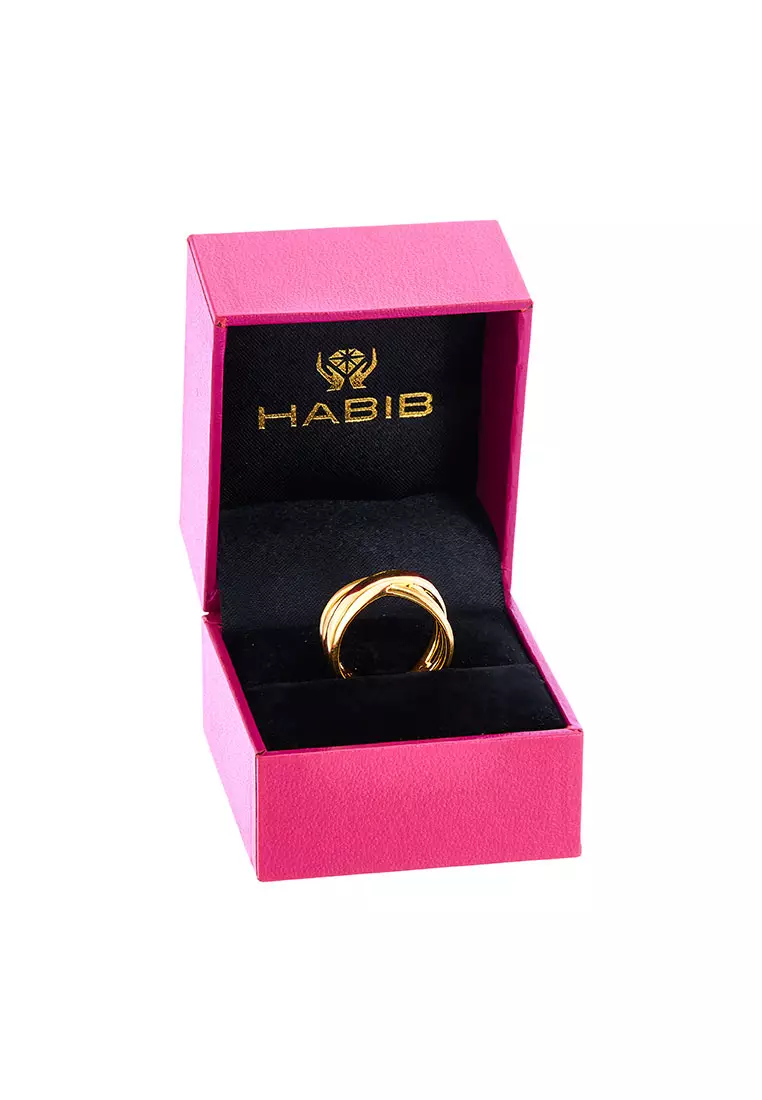 HABIB 999/24K Yellow Gold Ring LTR100624