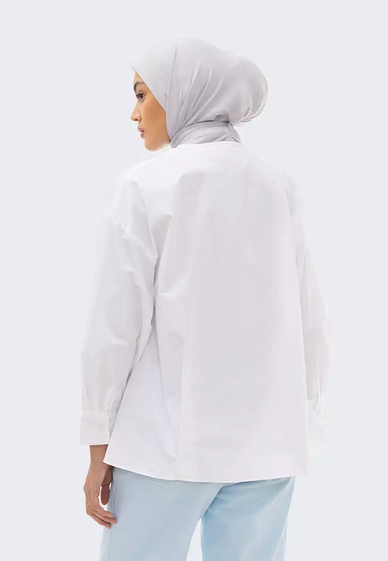 Ria Miranda Broken White Ginnie Top