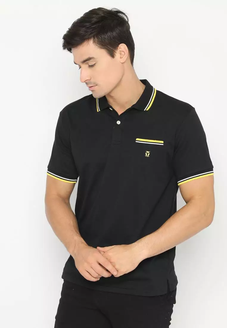 MATSUDA Kaos Polo Shirt Pria Kerah Inzai