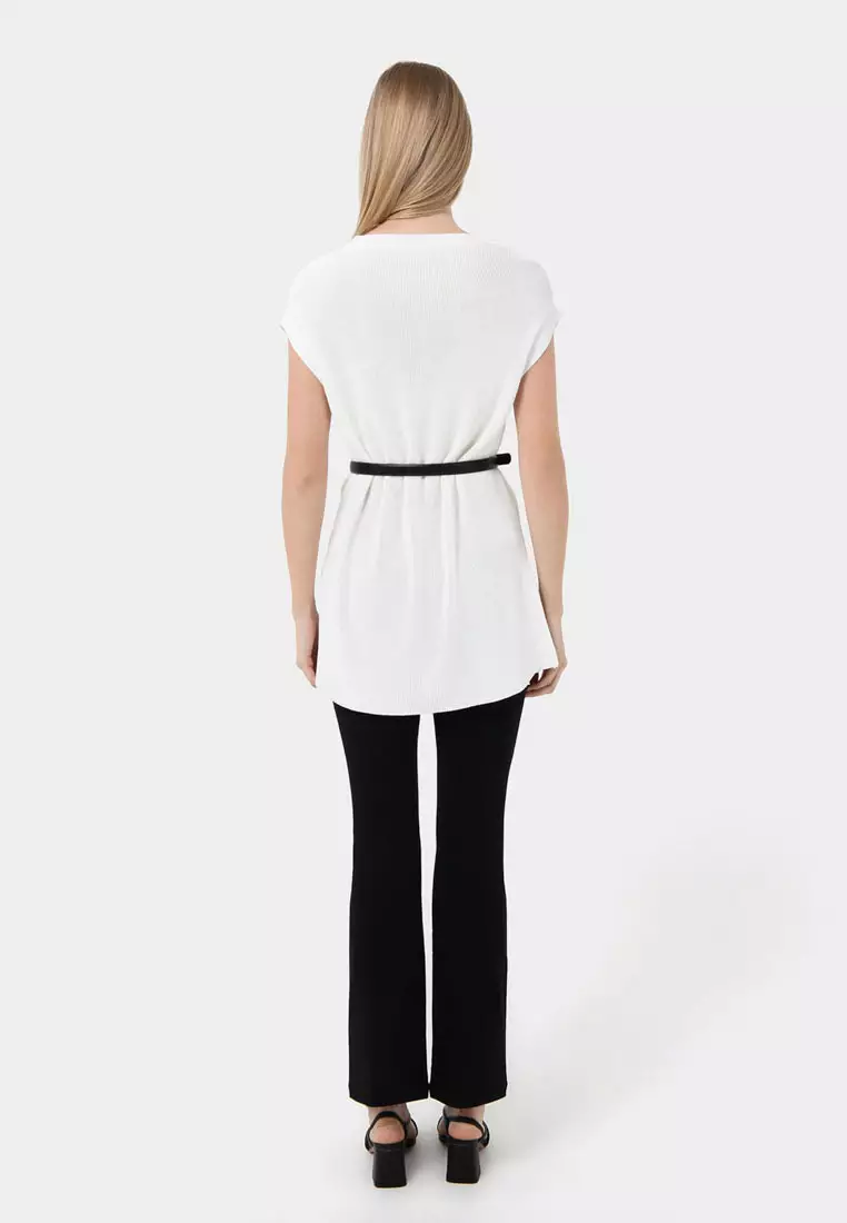 Milano Melange Knit Top