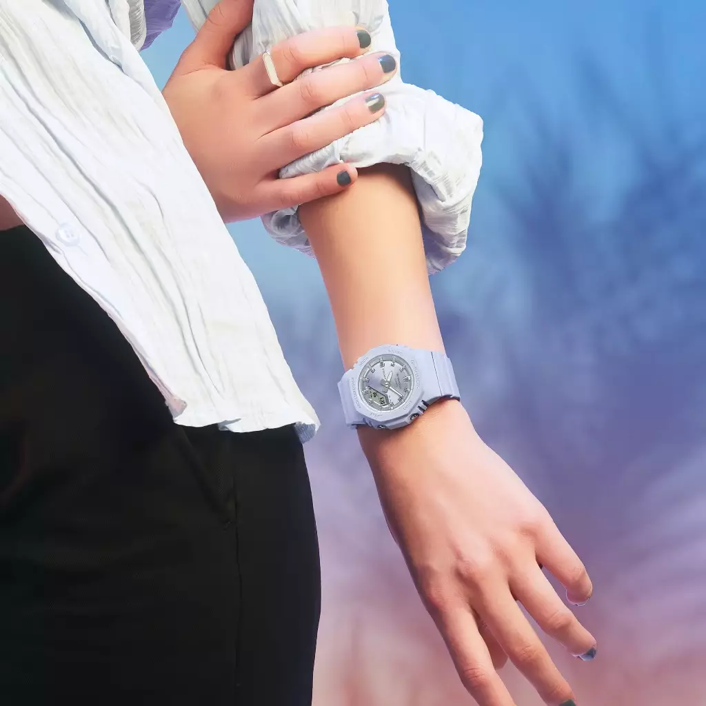 Casio G-Shock Jam Tangan Wanita Analog Digital Original GMA-P2100SG-2ADR