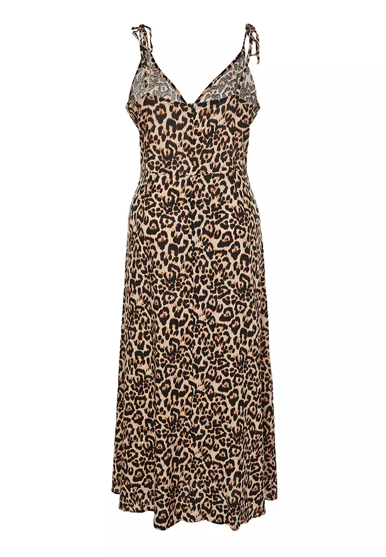 Plus Size Viscose Maxi Dress