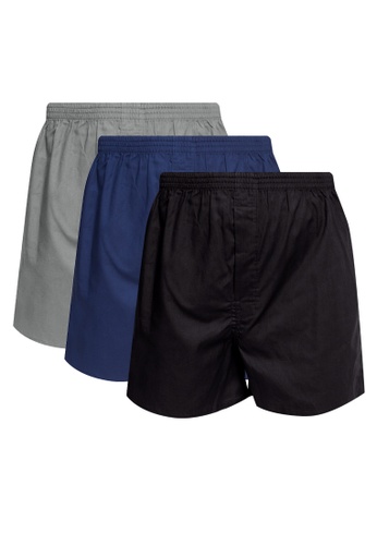 Buy Huga 3 in 1 Promo Pack Daily Cotton Comfort Boxer Shorts for Men ...