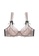ZITIQUE brown Sexy Push Up Ultra-thin Transparent Lace Lingerie Set (Bra And Underwear) - Brown 3061FUS80B471BGS_2