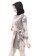 Evernoon grey Tunik Batik Modern Motif Daun Ulir Atasan Wanita Muslimah Fashionable - Grey 35D3DAAAD769A4GS_3