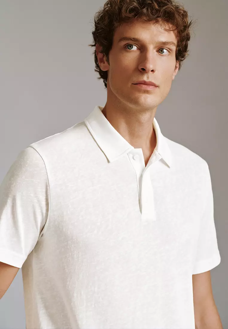 Casual Polo Collar Polo Shirt