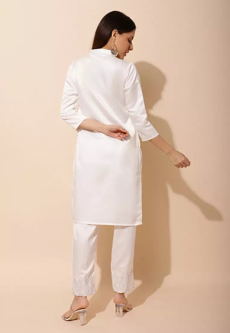 Chanira Festive Alisha Tunic-White