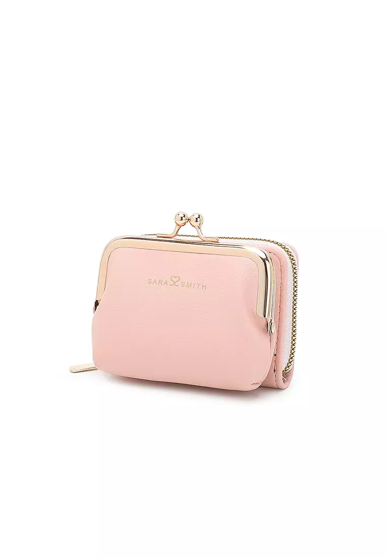 Women's Short Wallet / Purse - Pink