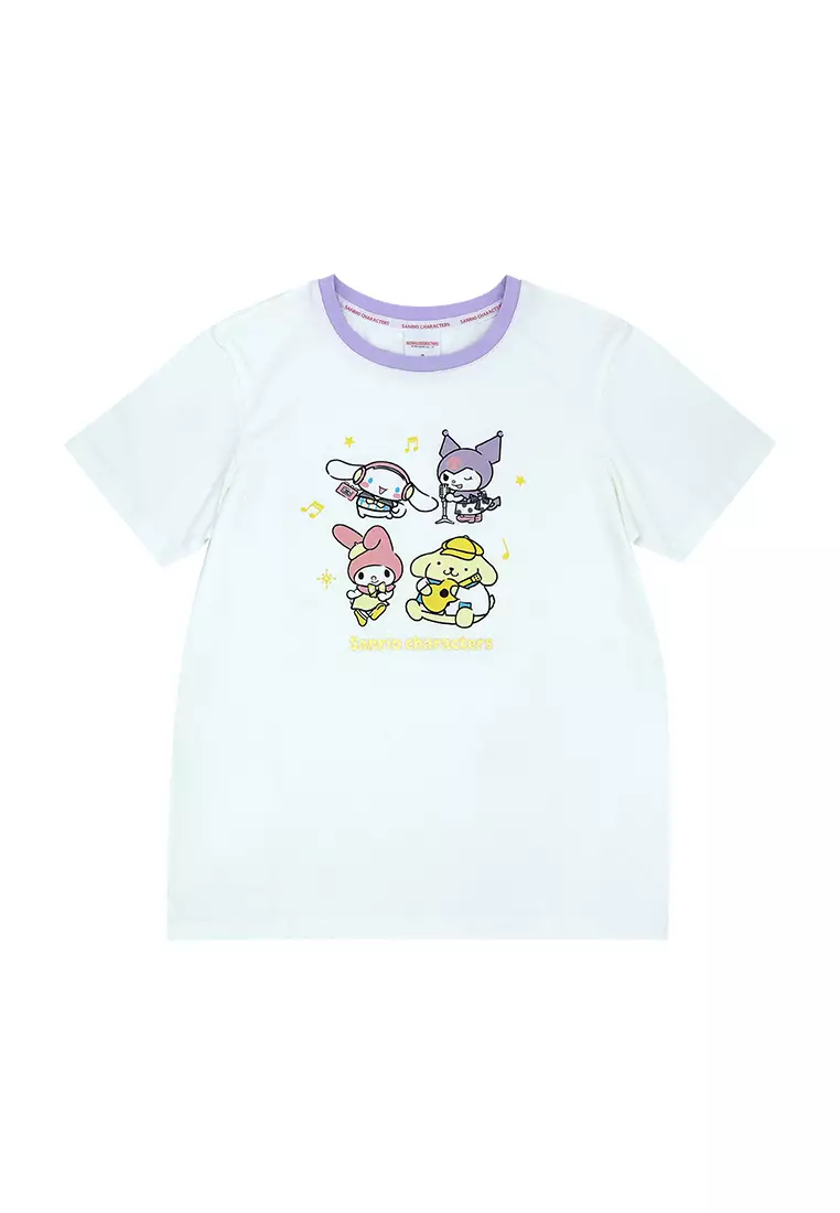 Ladies Licensed Graphic T-Shirt "Music Time"