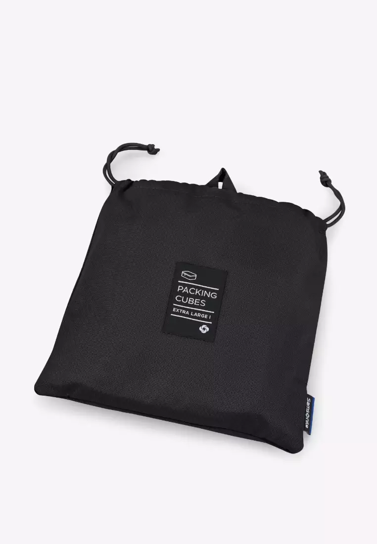 Travel Essentials Pack. Cubes Extra Large I Black