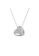 Her Jewellery silver Love Actually Pendant -  Made with premium grade crystals from Austria HE210AC05HUOSG_1