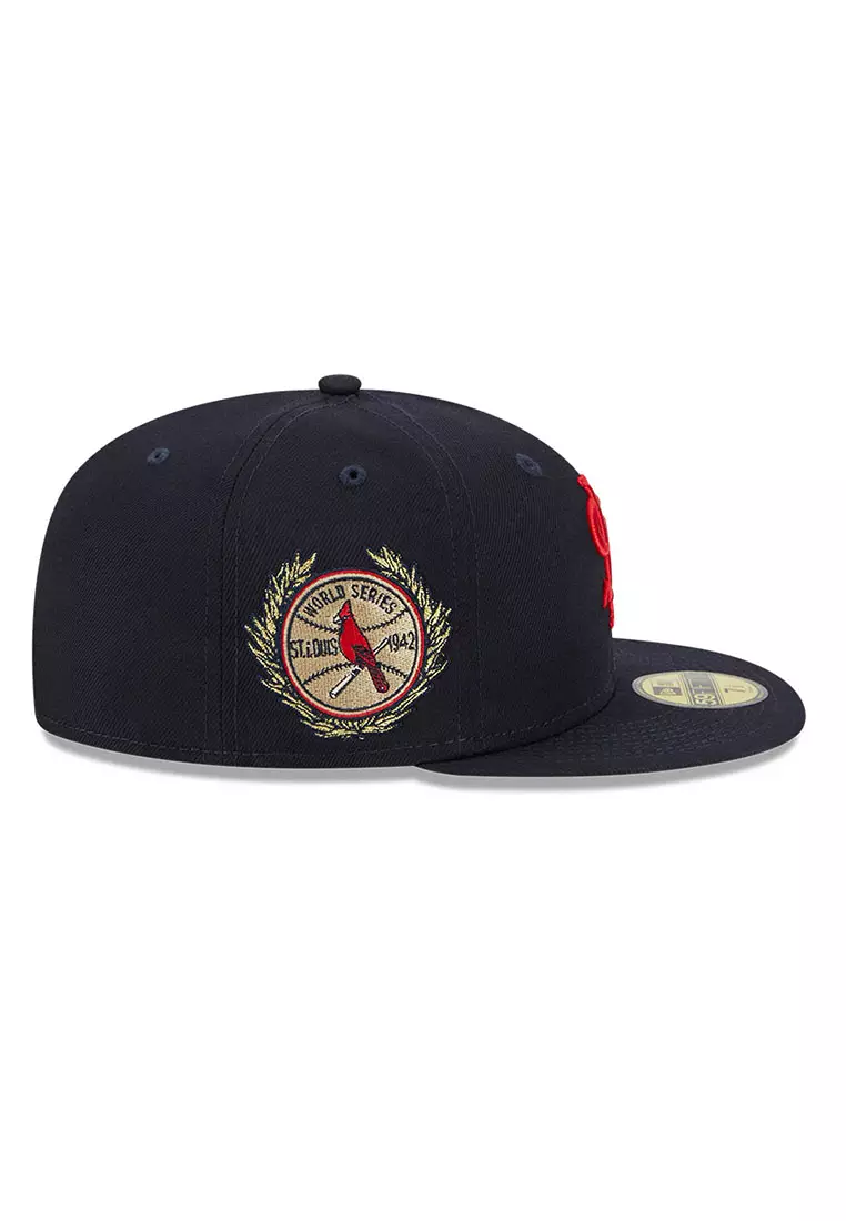 Buy New Era St. Louis Cardinals MLB Laurel Sidepatch Navy 59FIFTY
