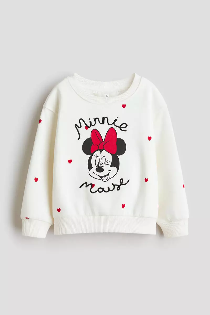 Motif-detail sweatshirt