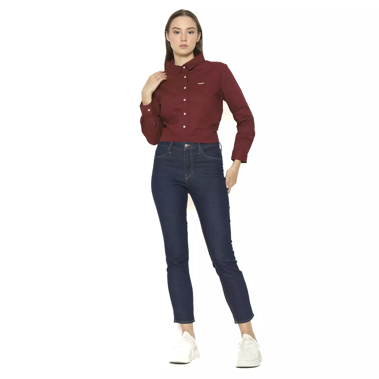 Insight Kemeja Lengan Panjang Wanita Airy Ladies Shirt Long Planet Surf