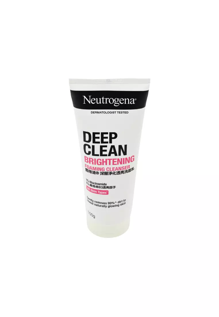 Neutrogena Deep Clean Brightening Foaming Cleanser 100g
