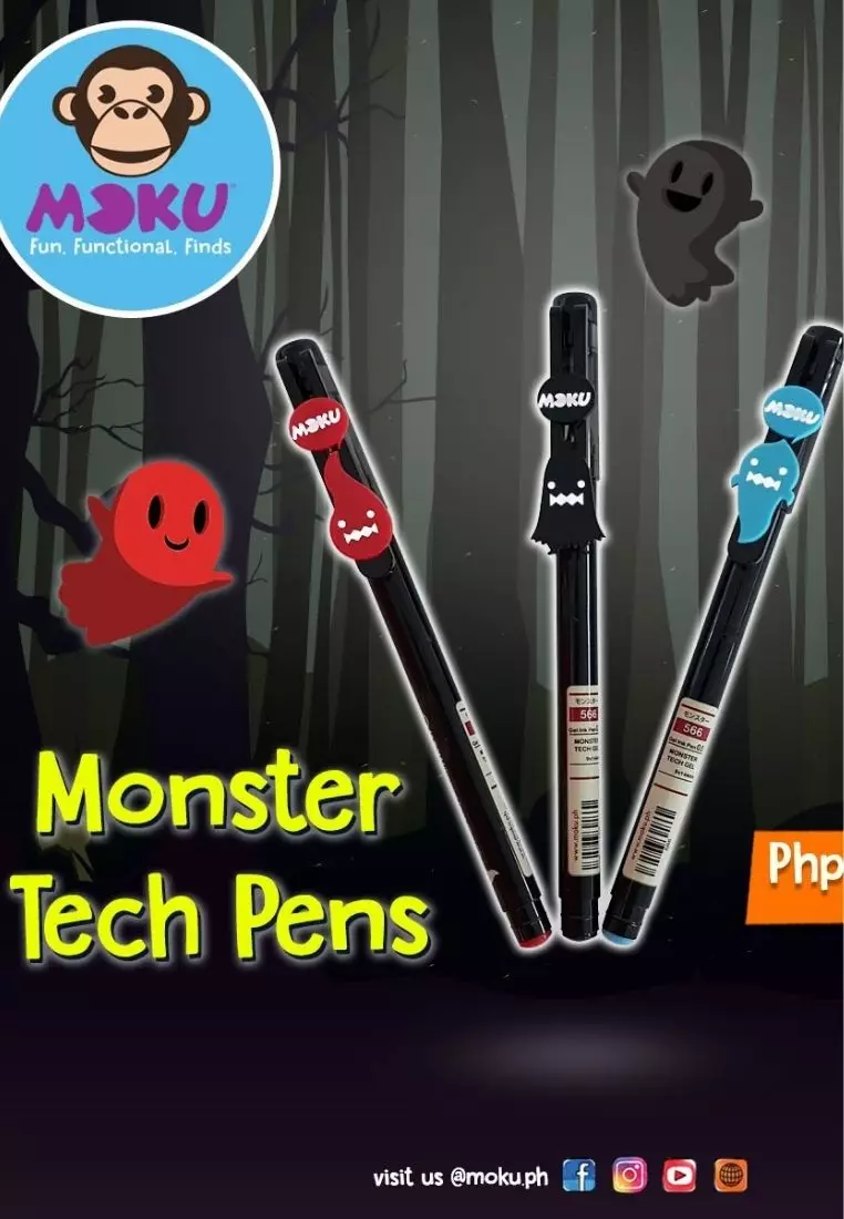 Buy Moku Gel Pens (Set of 6) - Erasable and Monster Tech 2024 Online