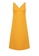 ZALORA WORK yellow Sleeveless Column Dress EA8B4AAC42D869GS_5