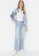 Trendyol blue Ripped with Slits Wide Legs Jeans 94404AABE69A06GS_5