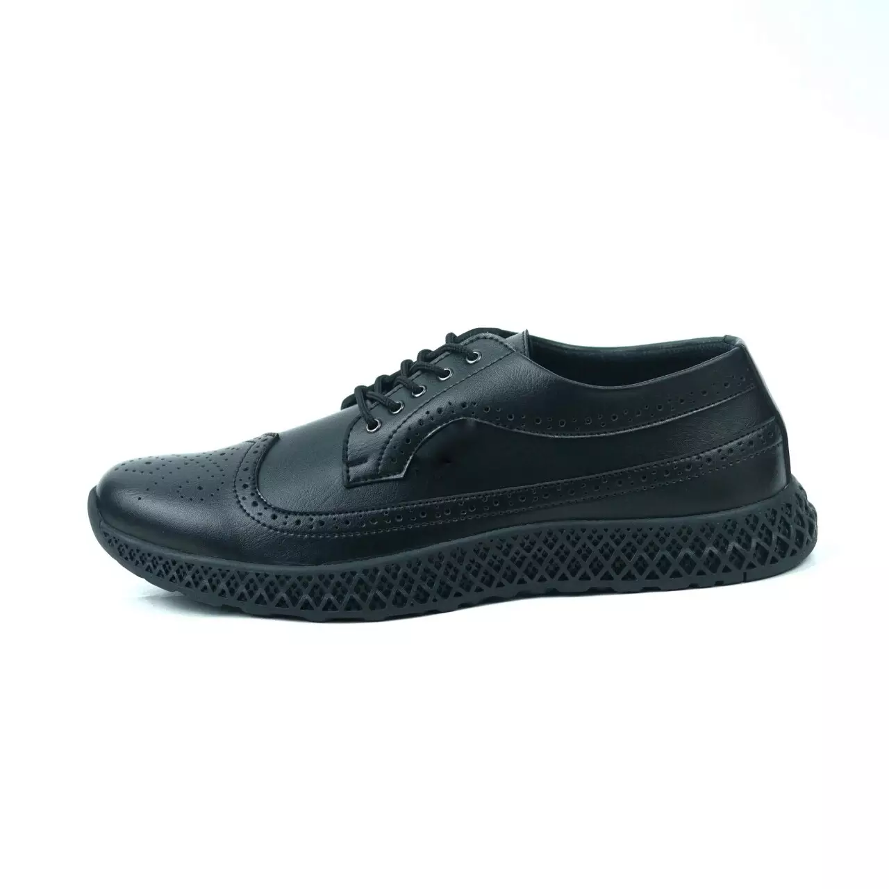 Coutry Boots Robin Sneakers Kulit Syntetis Premium Oxford Black