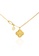 Mistgold gold Prosperous Cloud Necklace in 916 Gold A2B06ACA6A71C1GS_3