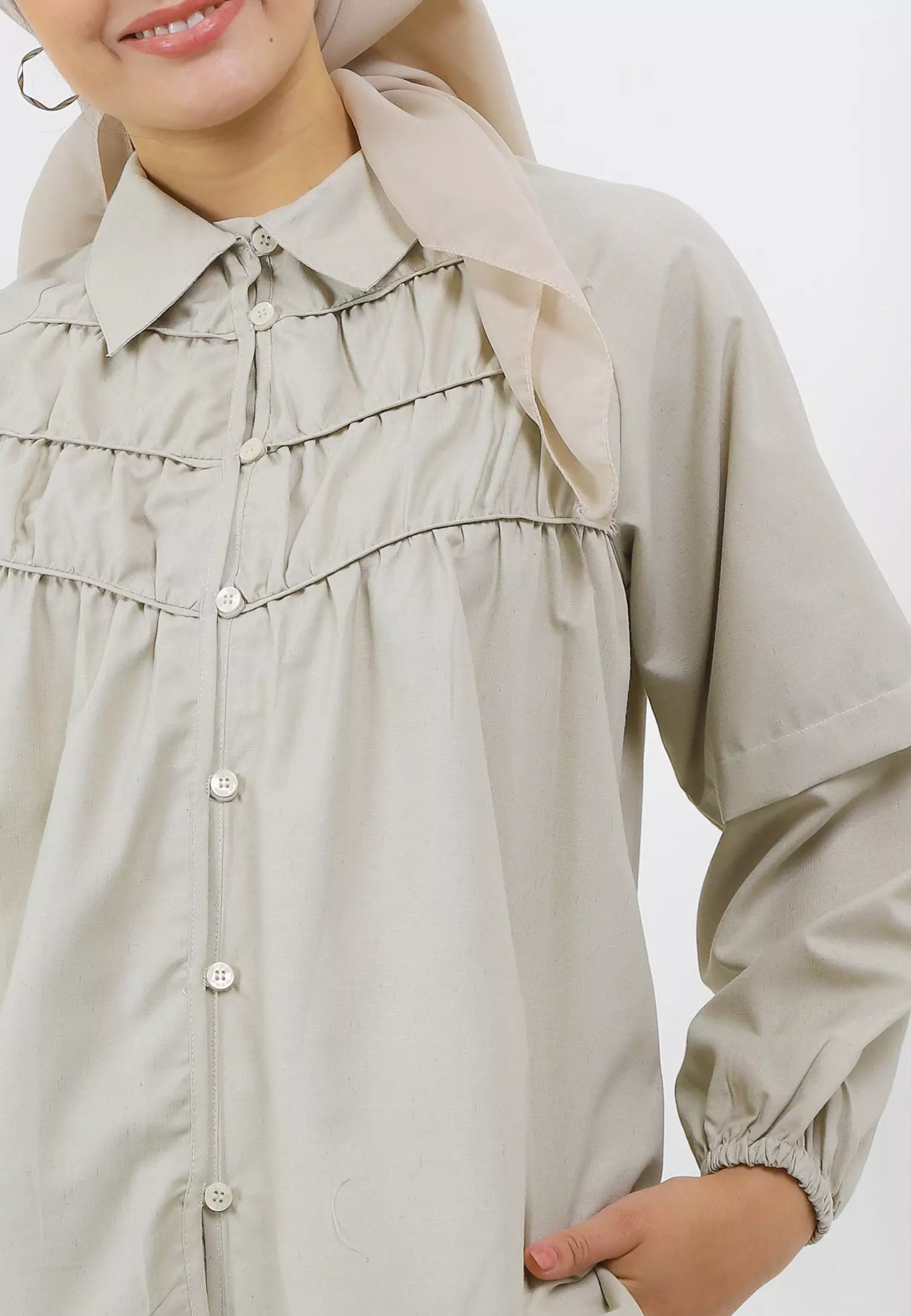 MFMW Sulastri Atasan Blouse Sage