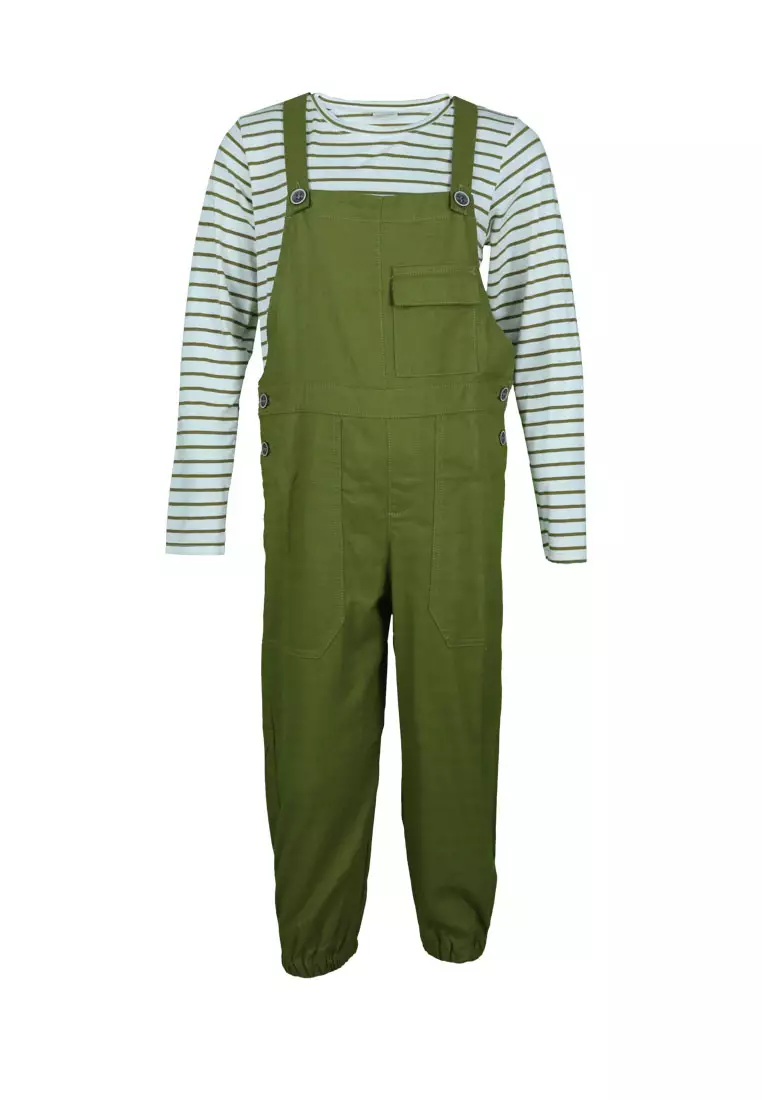 Pito Dito Girl Gorpcore Overall Panjang Anak Multicolor - Size 4