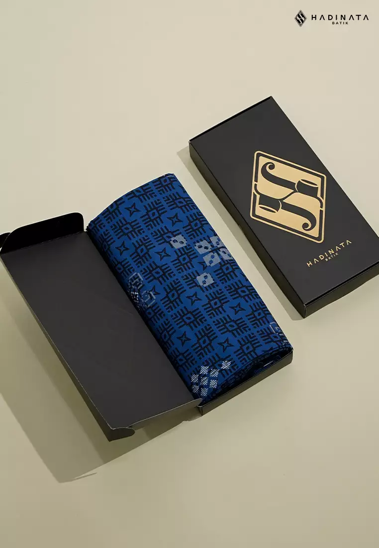 Hadinata Batik Sarung Husein Navy