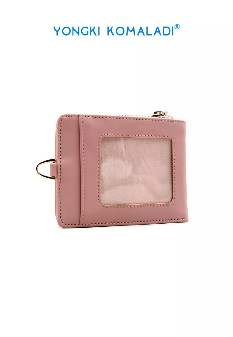 [ ORIGINAL ] YONGKI KOMALADI CARD HOLDER OL-SY102-CARD PEACH