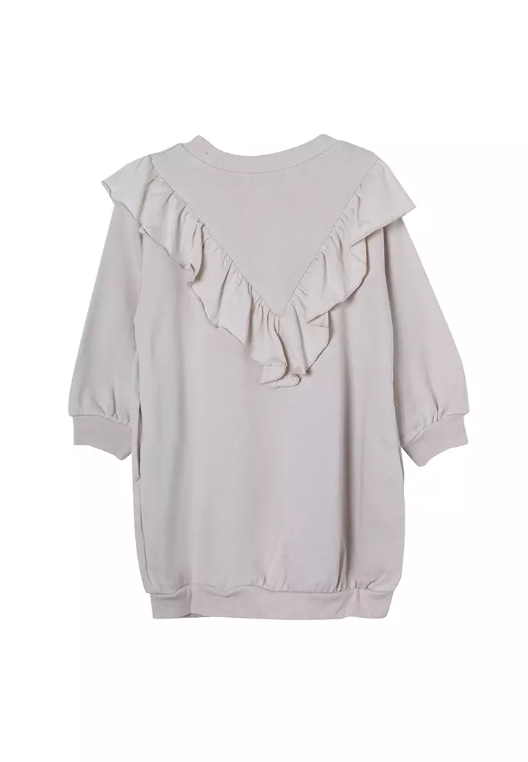 蓬鬆運動套頭衫